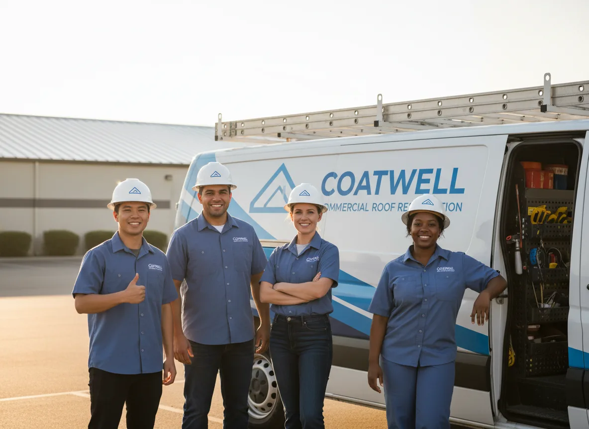Commercial roof coating company in Oak View, CA
